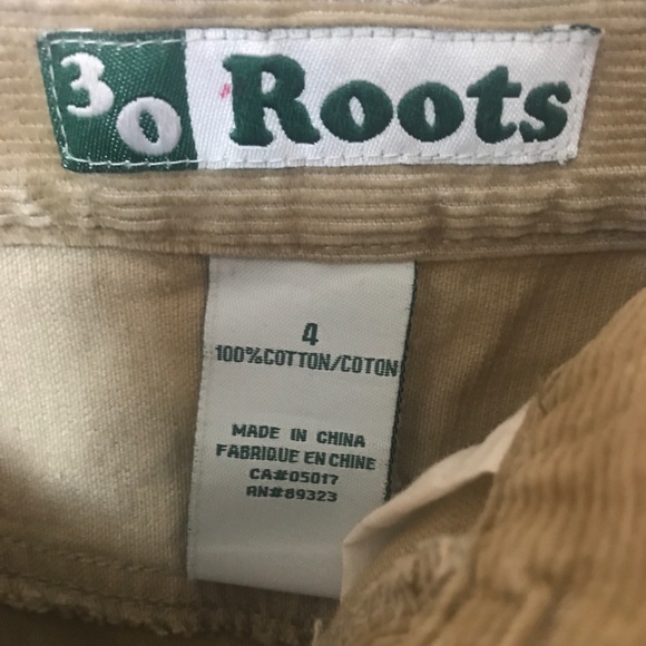 Roots nearly new corduroy skirt - Picture 3 of 3